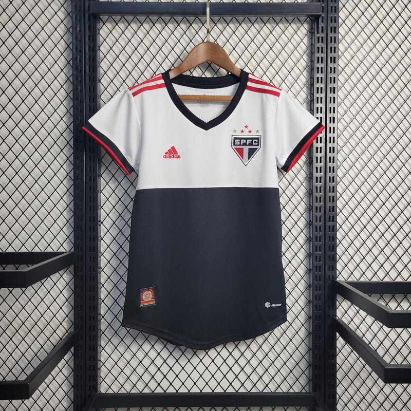 Camisa Oficial do São Paulo F.C - 22/23 Feminina - Versão Torcedor - Personalizável