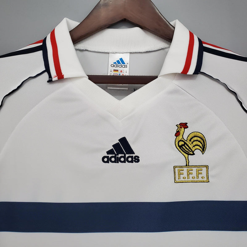 Camisa Retrô Seleção França 1998/98 Away