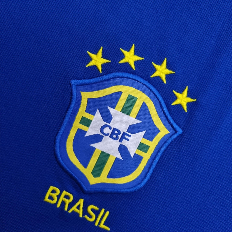 Camisa Retrô Seleção Brasil 1998/98 Away