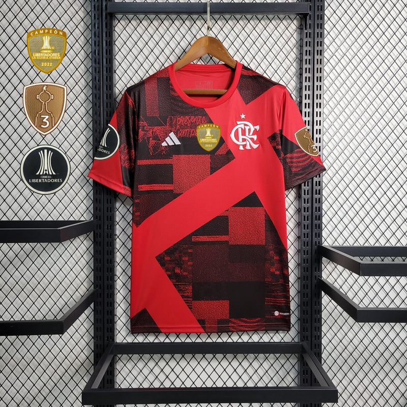 Camisa Oficial do Flamengo - 23/24 - Personalizável - Patrocinios & Pachts