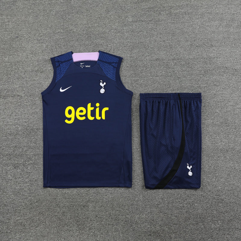 Kit Treino Tottenham 23/24 Nike - Azul