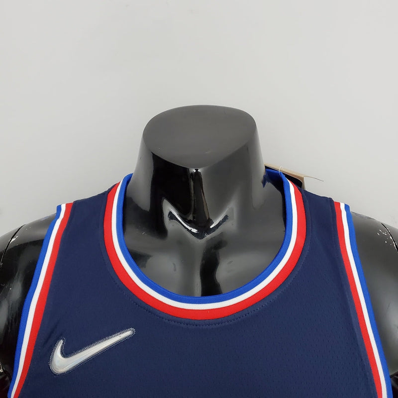 Regata Philadelphia 76ers Masculina - Azul Escuro